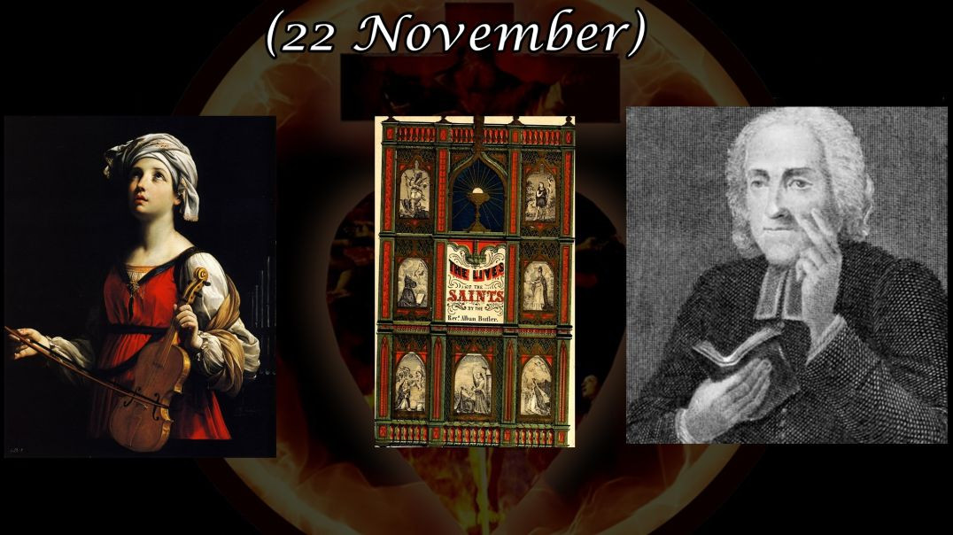 ⁣St. Cecily, Virgin & Martyr (22 November): Butler's Lives of the Saints