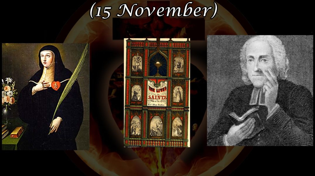 St. Gertrude, Abbess (15 November): Butler's Lives of the Saints