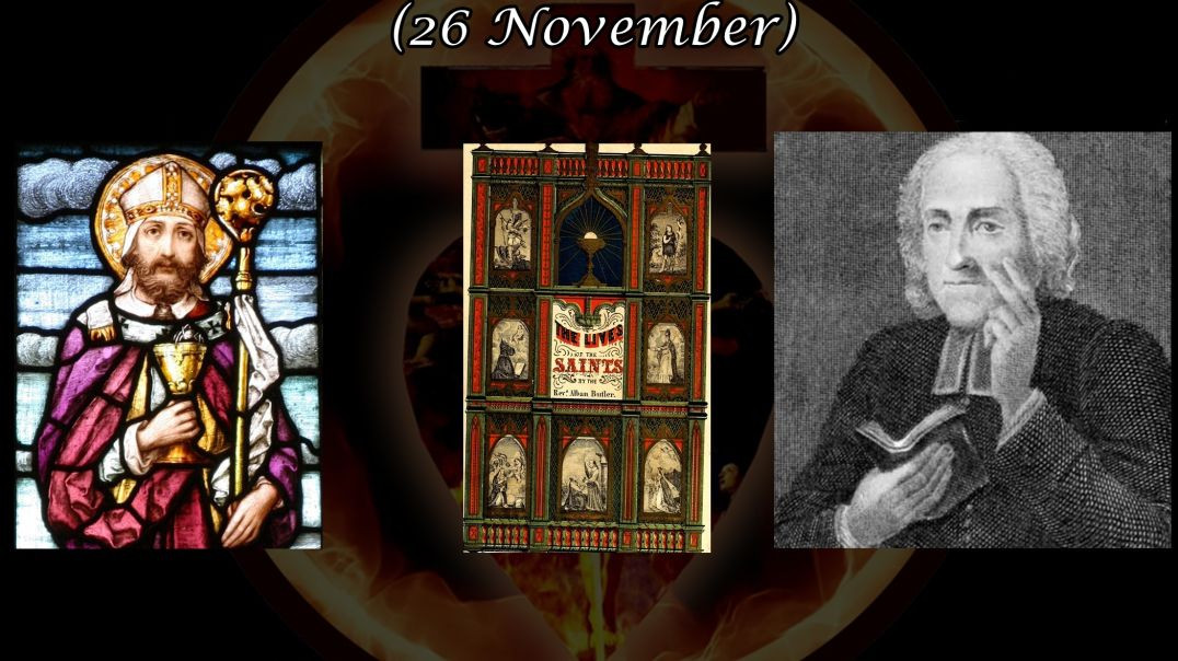 ⁣St. Conrad, Bishop of Constance (26 November): Butler's Lives of the Saints