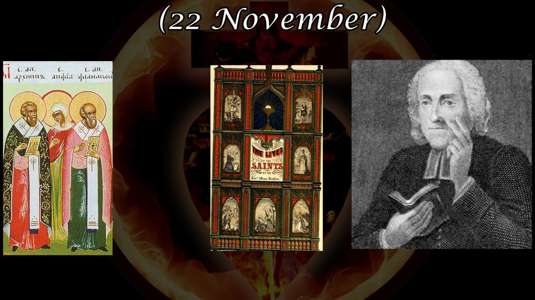 Ss. Philemon and Appia (22 November): Butler's Lives of the Saints