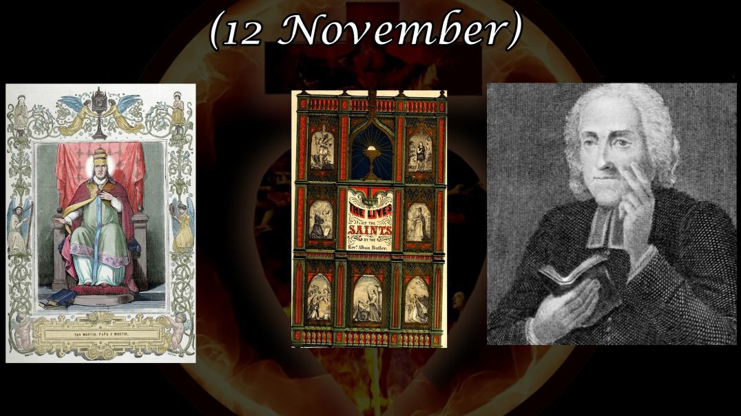⁣St. Martin, Pope & Martyr (12 November): Butler's Lives of the Saints
