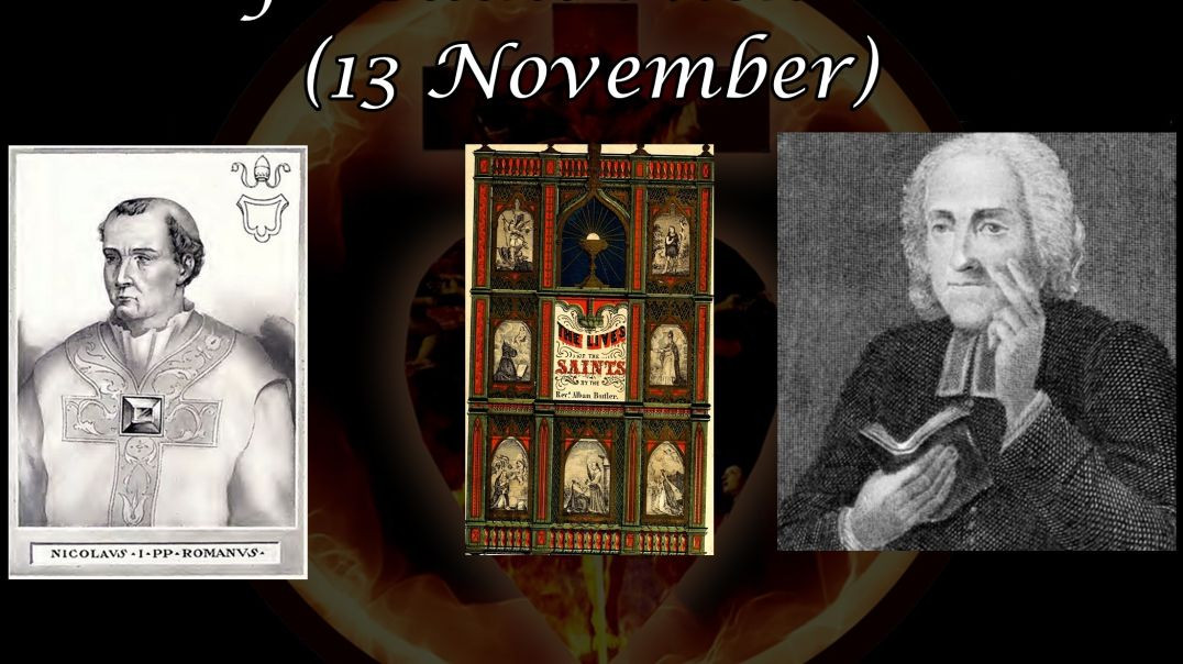 Pope Saint Nicholas I (13 November): Butler's Lives of the Saints