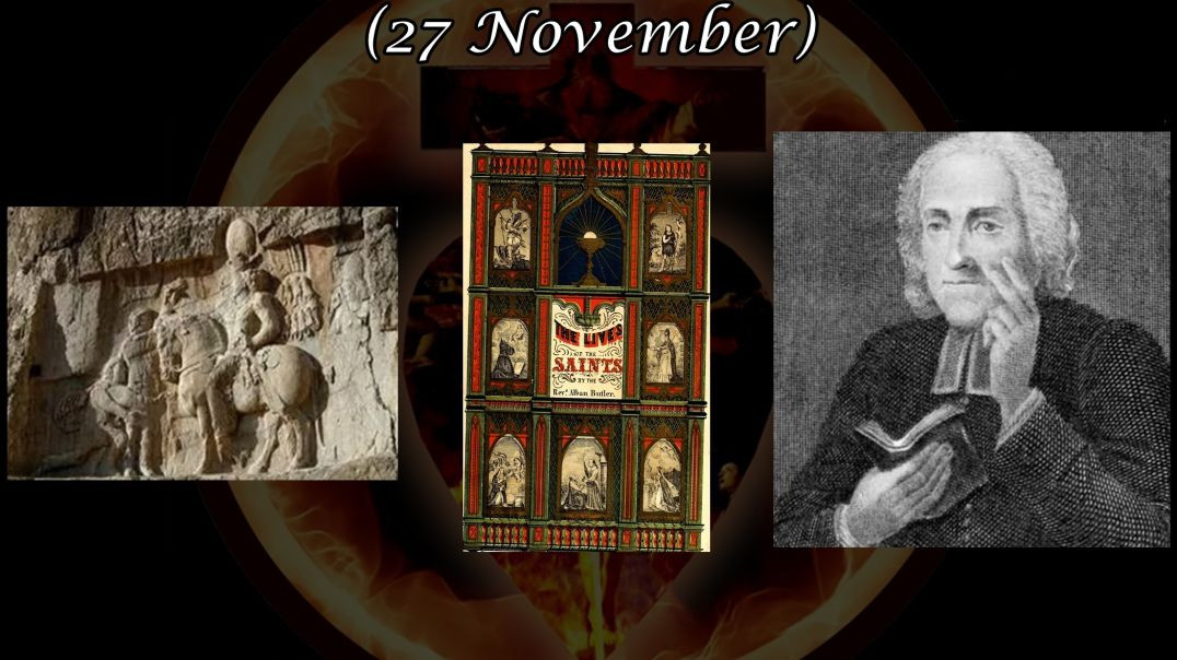 ⁣St. Maharsapor, Martyr (27 November): Butler's Lives of the Saints