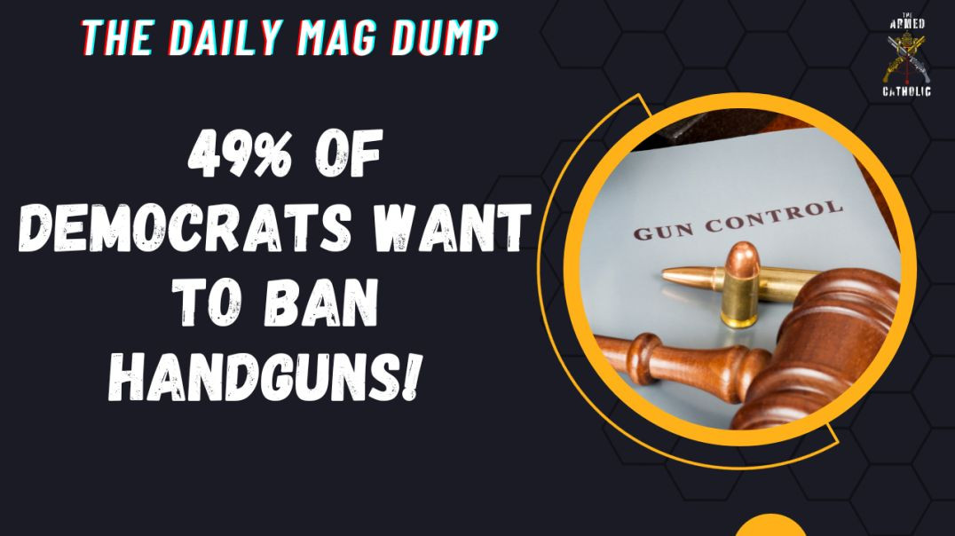 ⁣Half of Democrats Demand Total Gun Ban!