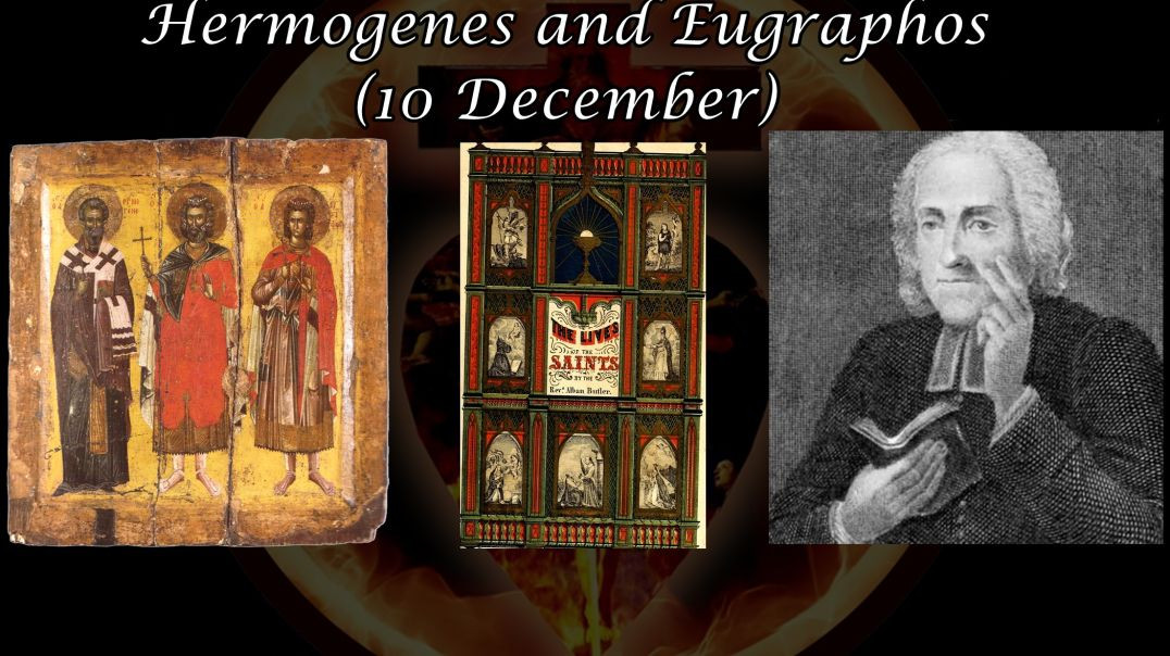 Saints Menas the Kallikelados, Hermogenes and Eugraphos (10 December): Butler's Lives of the Saints