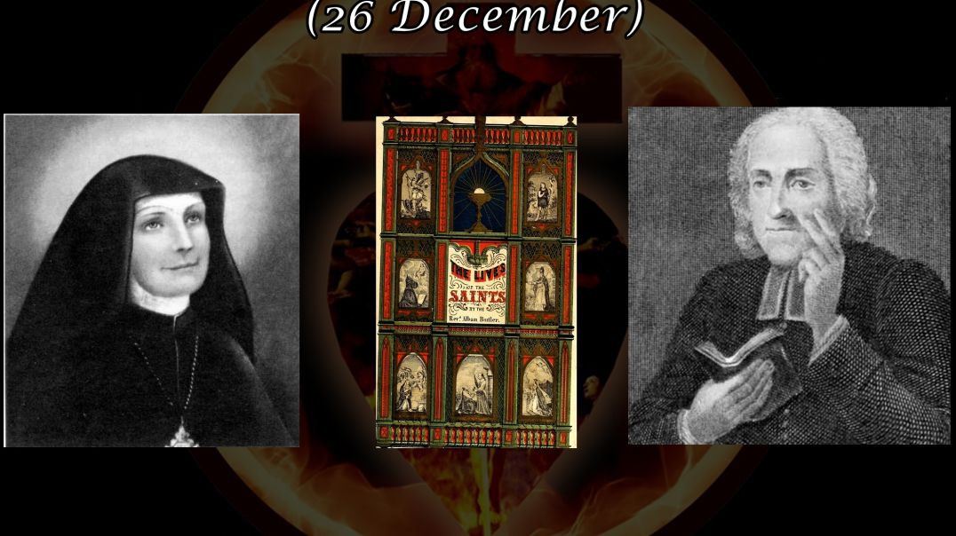⁣Saint Vincenza María López y Vicuña (26 December): Butler's Lives of the Saints