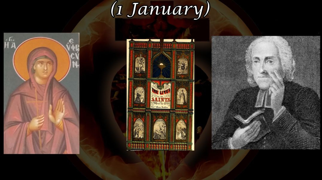 Saint Euphrosyne of Alexandria (1 January): Butler's Lives of the Saints
