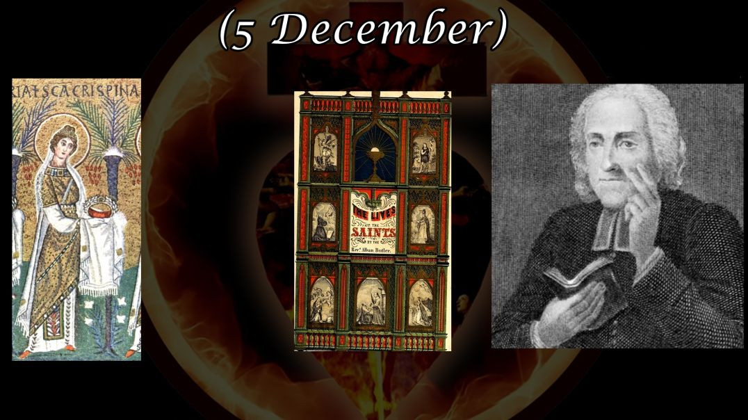 St. Crispina, Martyr (5 December): Butler's Lives of the Saints