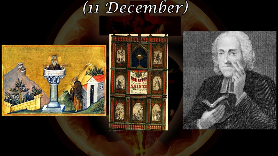 ⁣St. Daniel the Stylite (11 December): Butler's Lives of the Saints