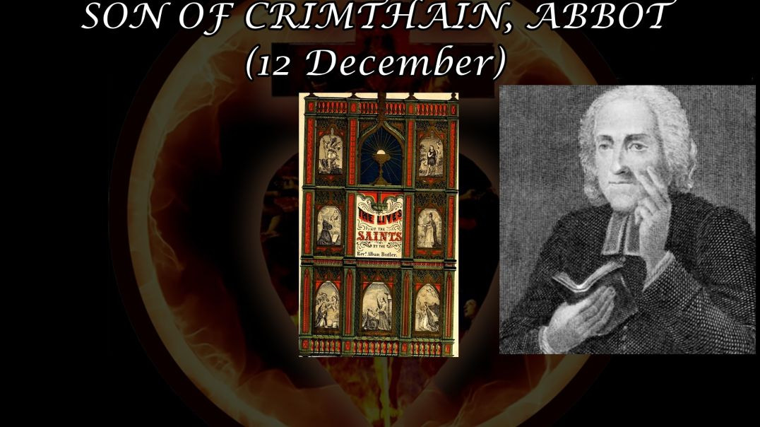 ⁣St. Columba, Son of Crimthain (12 December): Butler's Lives of the Saints