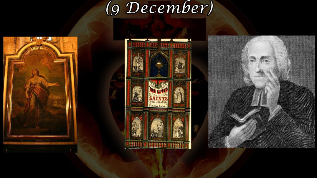 ⁣St. Leocadia, Virgin & Martyr (9 December): Butler's Lives of the Saints