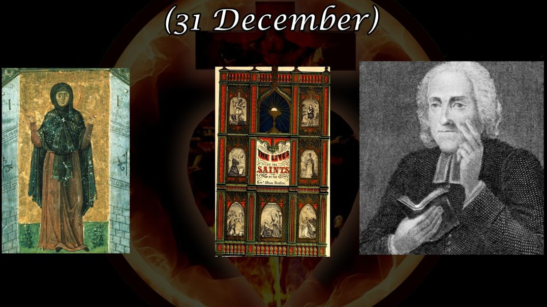 ⁣St. Melania the Younger (31 December): Butler's Lives of the Saints