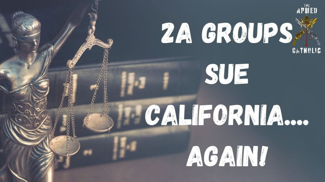 ⁣California's 'Orwellian' Gun Law Challenged in Court!