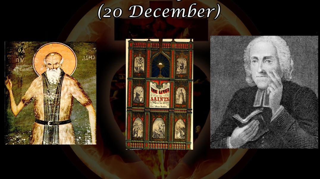 ⁣St. Paul of Latrus (20 December): Butler's Lives of the Saints