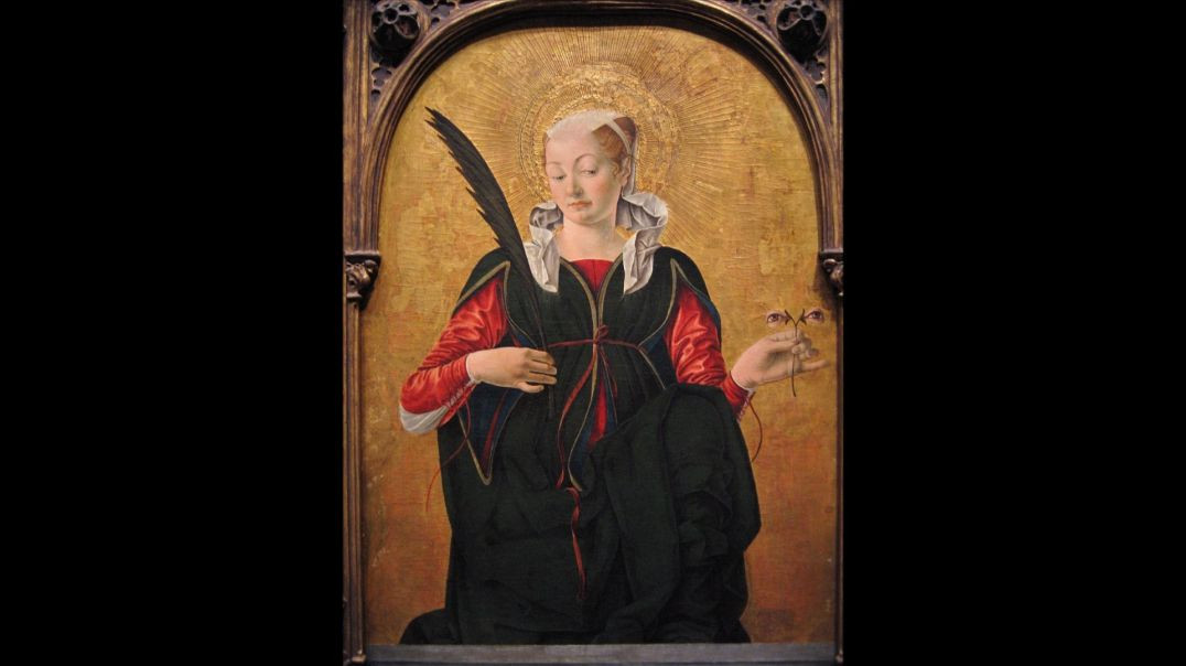 ⁣St. Lucy (13 December): Sacrifice Offered to God isn't Always Rewarded in This Life