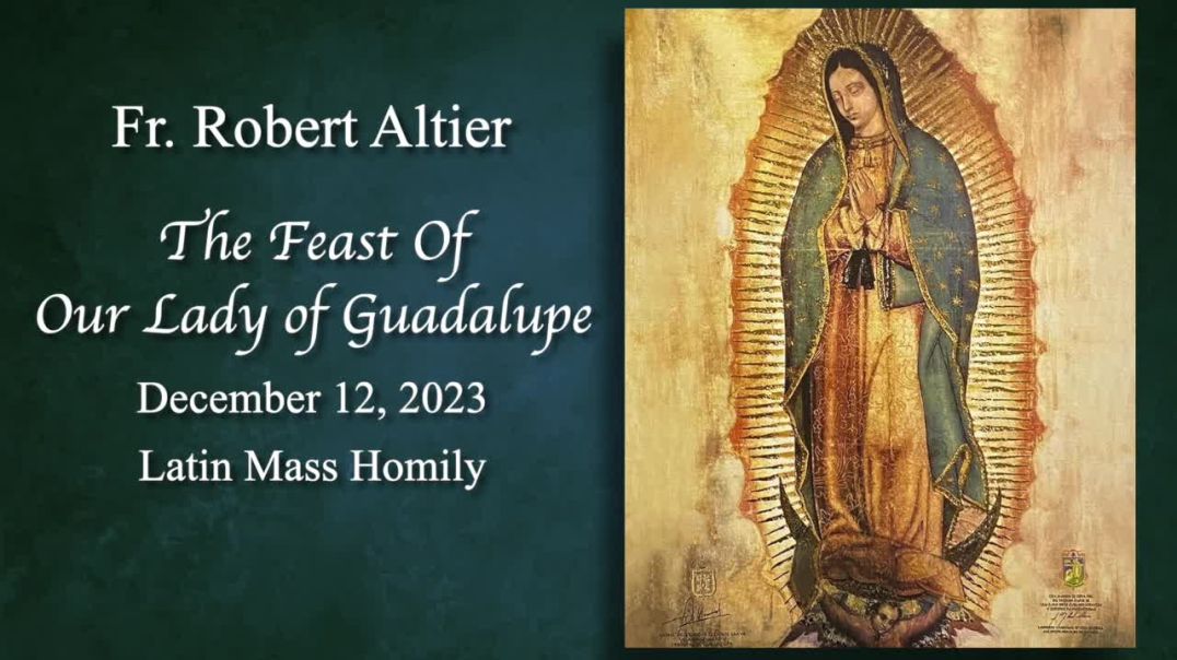 ⁣The Feast of Our Lady of Guadalupe