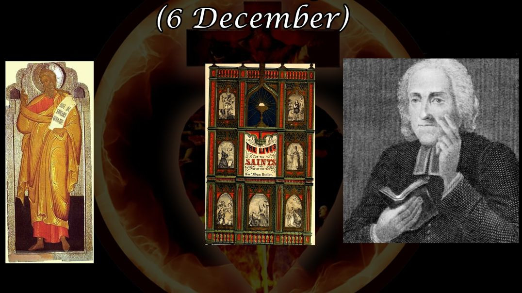 ⁣Saint Abraham of Kratia (6 December): Butler's Lives of the Saints