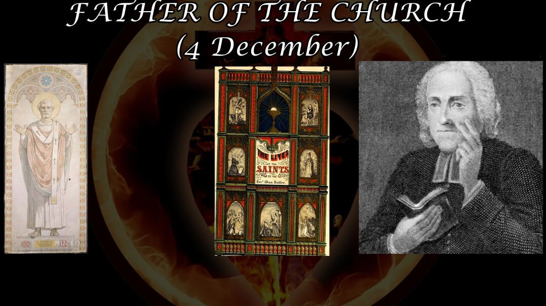 ⁣St. Clement of Alexandria, Father of the Church (4 December): Butler's Lives of the Saints