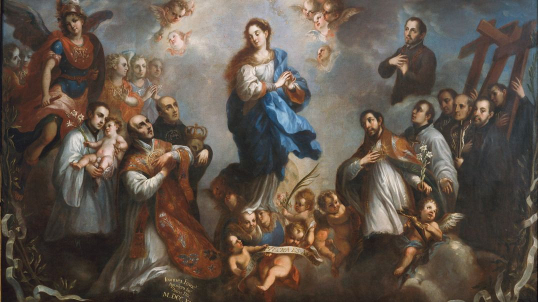 ⁣Immaculate Conception: The One Seated Gains Wisdom