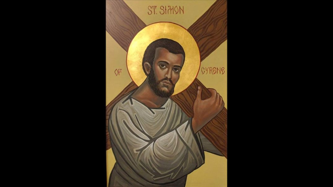 ⁣St. Simon the Cyrenean (1 December): Carry Your Cross Well
