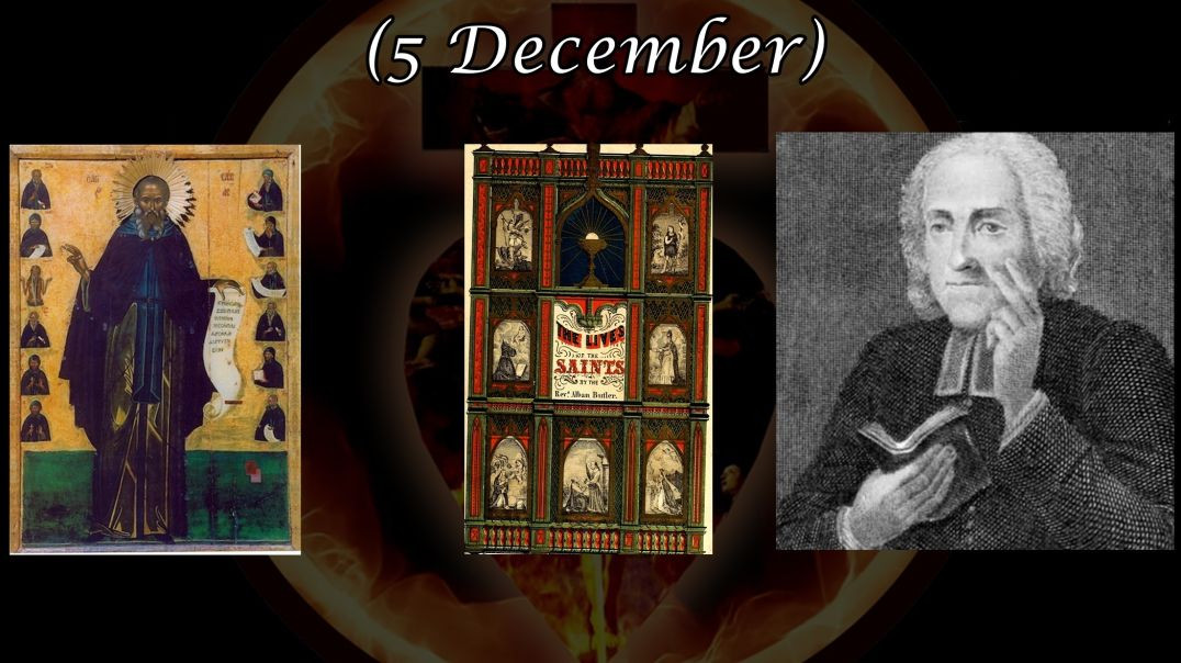 St. Sabas, Abbot (5 December): Butler's Lives of the Saints
