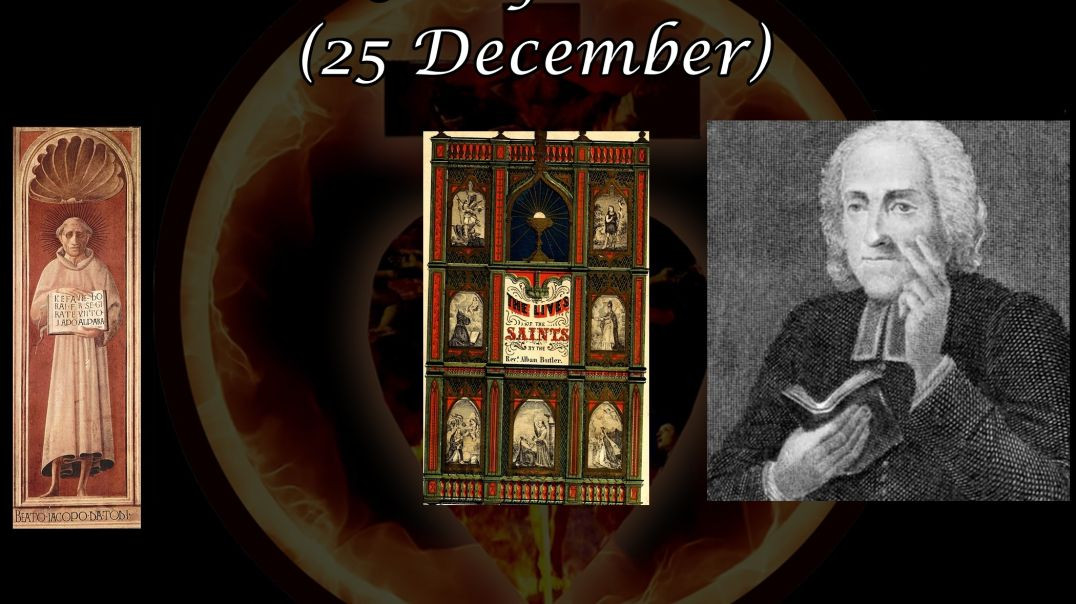 Blessed Jacopone da Todi (25 December): Butler's Lives of the Saints