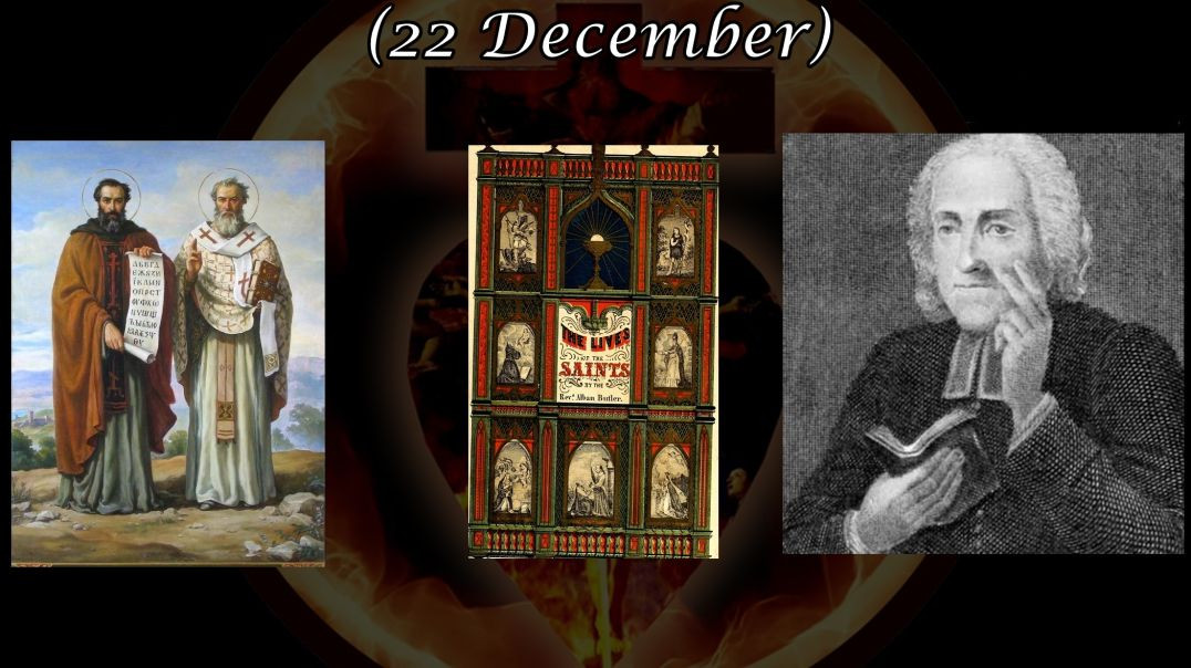 ⁣Ss. Cyril and Methodius (22 December): Butler's Lives of the Saints