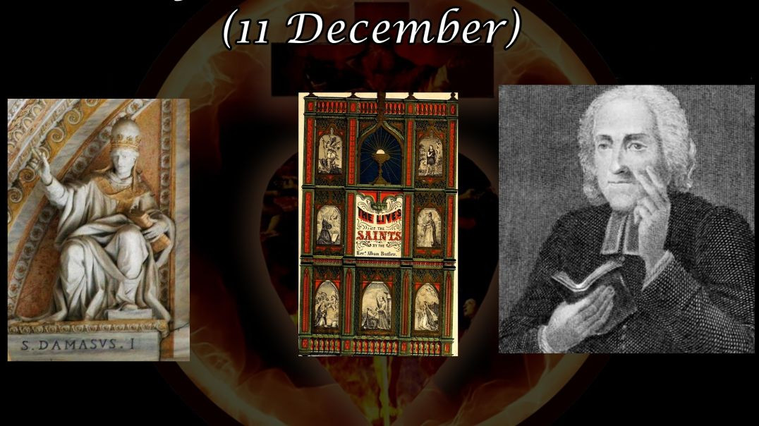 Pope Saint Damasus I (11 December): Butler's Lives of the Saints