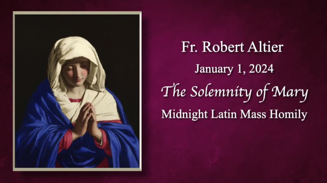 ⁣The Solemnity of Mary
