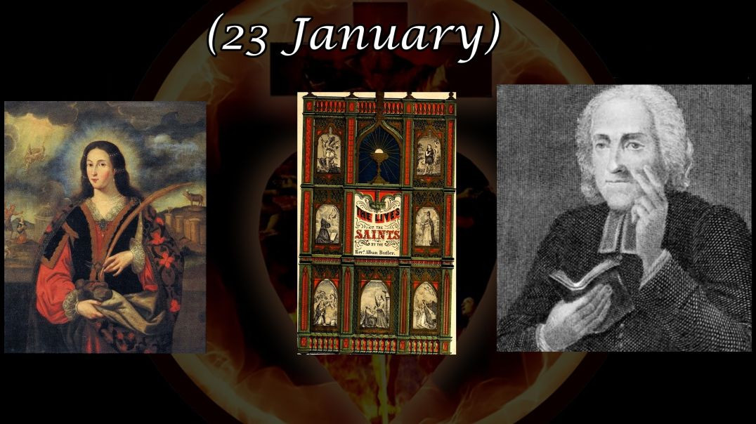 Saint Emerentiana (23 January): Butler's Lives of the Saints