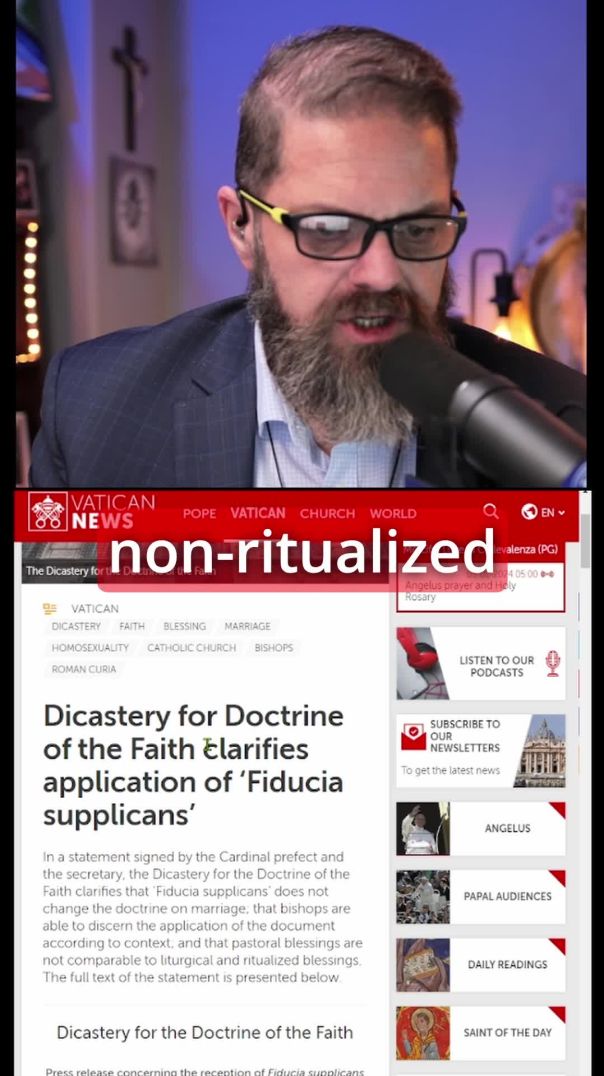 Dicastery for Doctrine of the Faith clarifies application of ‘Fiducia supplicans’