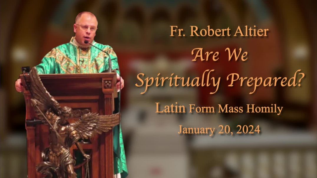 ⁣Are We Spiritually Prepared?