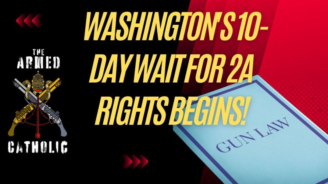 ⁣The Battle for the 2nd Amendment: Washington's 10-Day Gun Purchase Crisis!