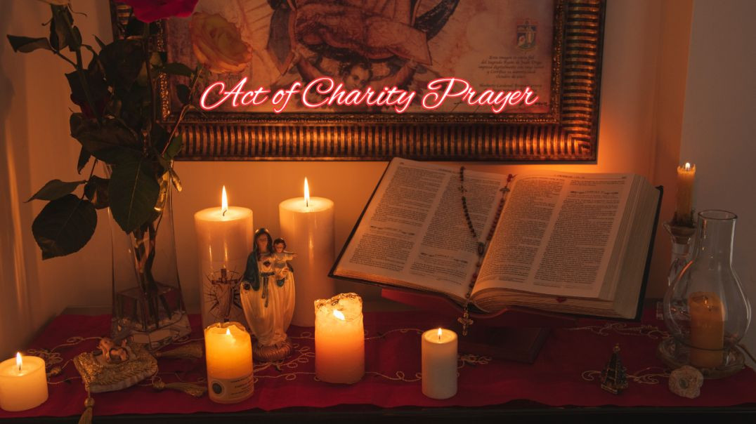 ⁣The Act of Charity Prayer