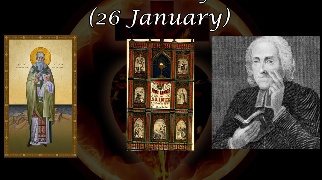 Saint Conan of Iona (26 January): Butler's Lives of the Saints