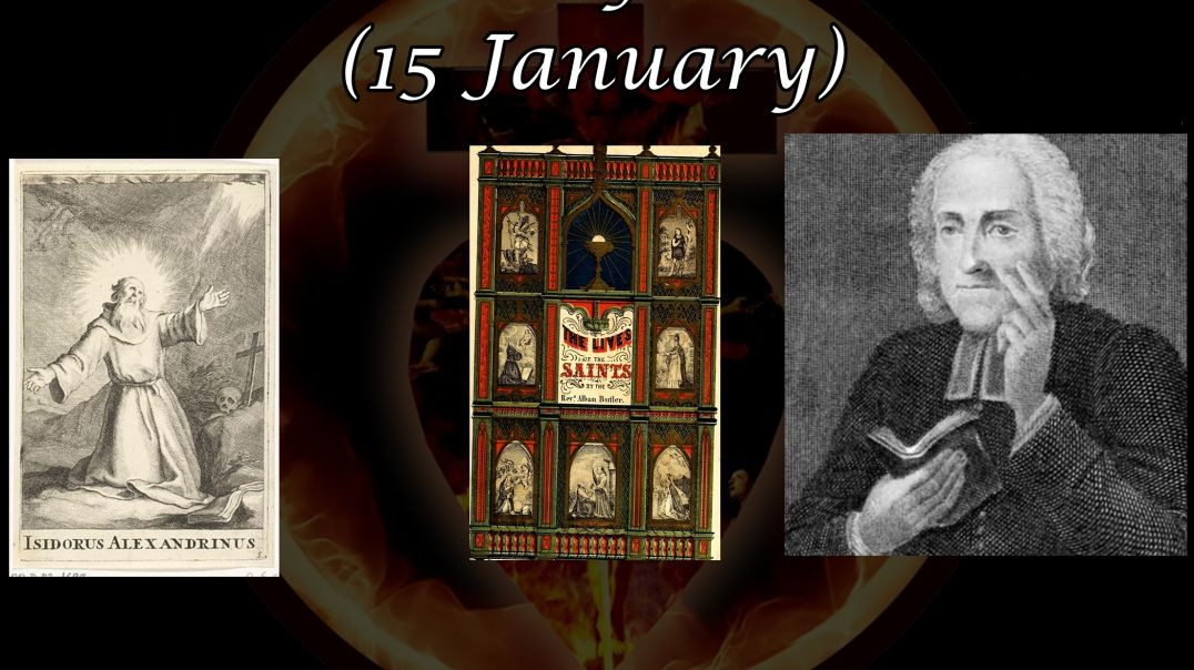 Saint Isidore of Alexandria (15 January): Butler's Lives of the Saints