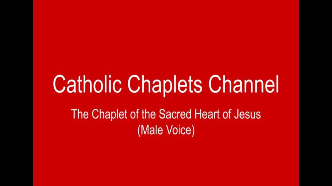 ⁣Chaplet of the Sacred Heart of Jesus (Male Voice)