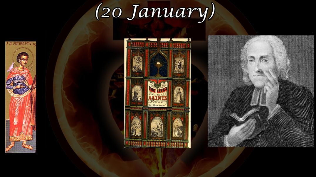 ⁣Saint Neophytus of Nicaea (20 January): Butler's Lives of the Saints