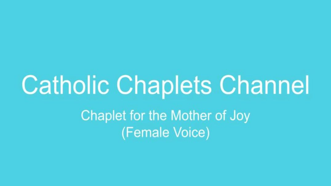 ⁣Chaplet for Our Mother of Joy (Female Voice)