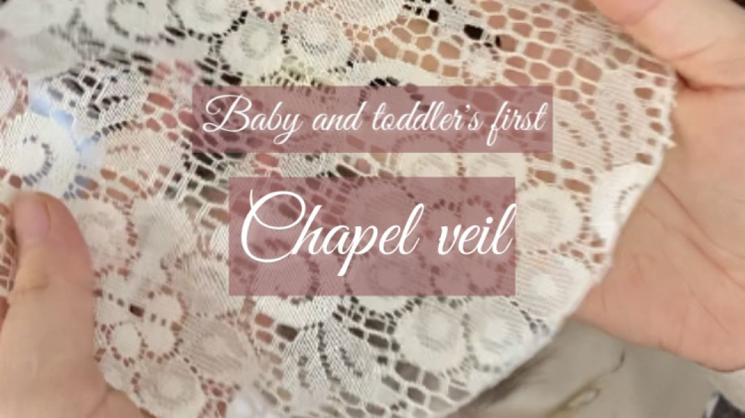 Baby's First Chapel Veil