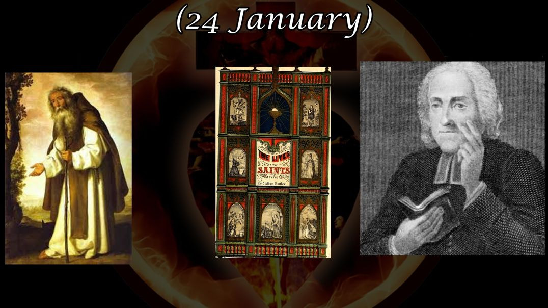 Saint Macedonius Kritophagos (24 January): Butler's Lives of the Saints