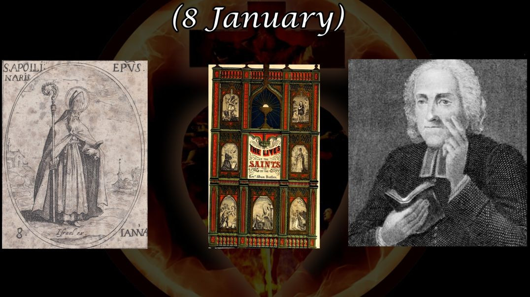 ⁣Saint Apollinaris the Apologist (8 January): Butler's Lives of the Saints