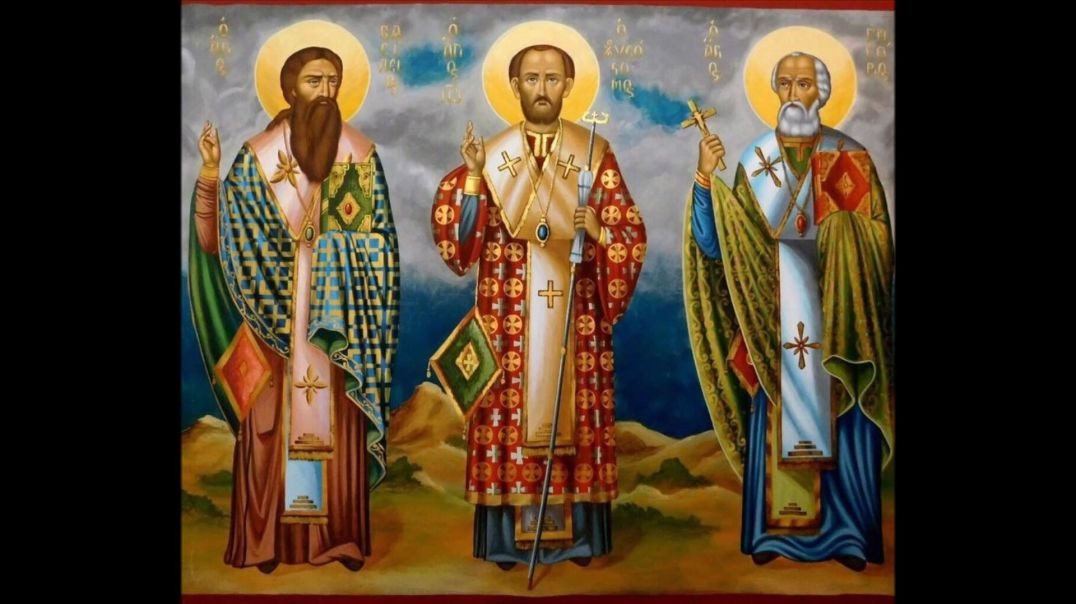 ⁣Feast of the Three Holy Hierarchs (30 January) For the Glory of God & Not Our Own Glory