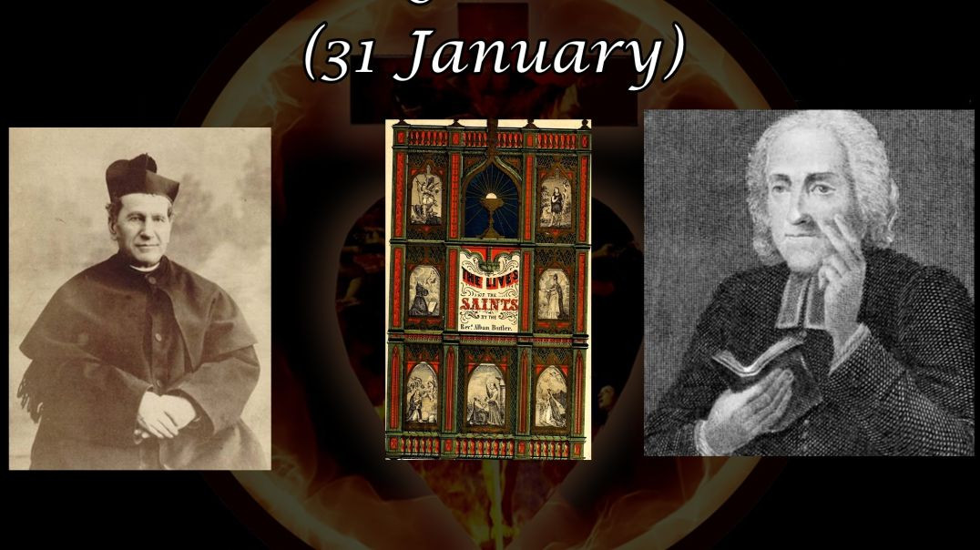 ⁣St. John Bosco (31 January): Butler's Lives of the Saints
