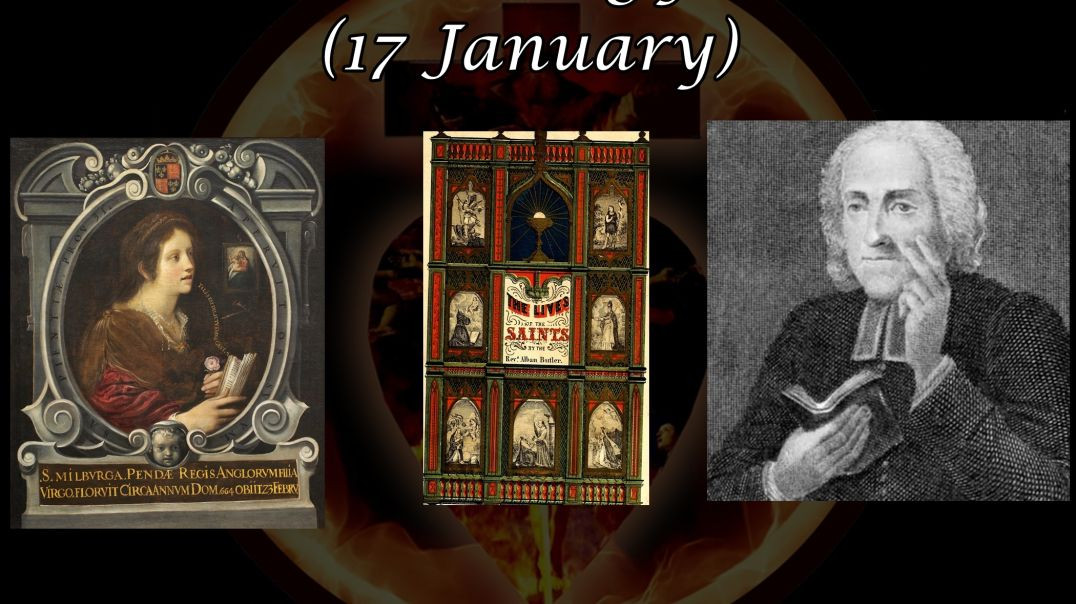 Saint Mildgytha (17 January): Butler's Lives of the Saints