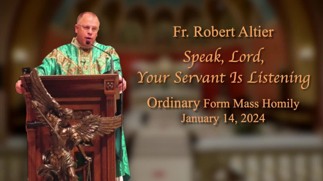 ⁣Speak, Lord, Your Servant Is Listening