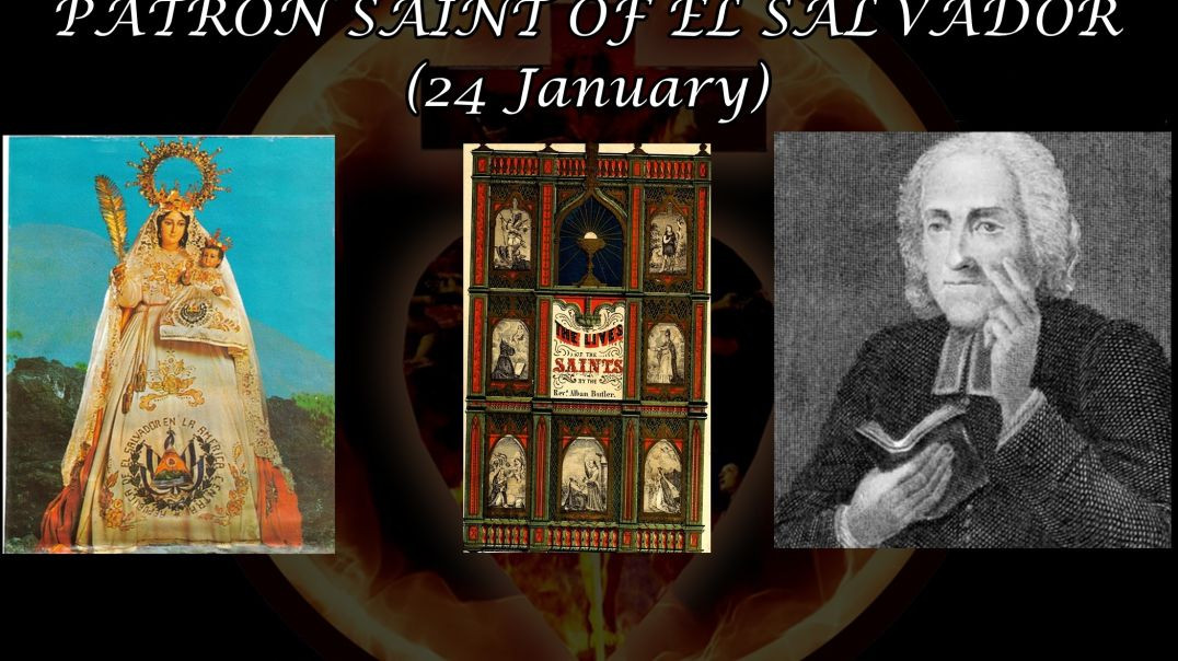 ⁣Our Lady of Peace, Patron Saint of El Salvador (24 January): Butler's Lives of the Saints
