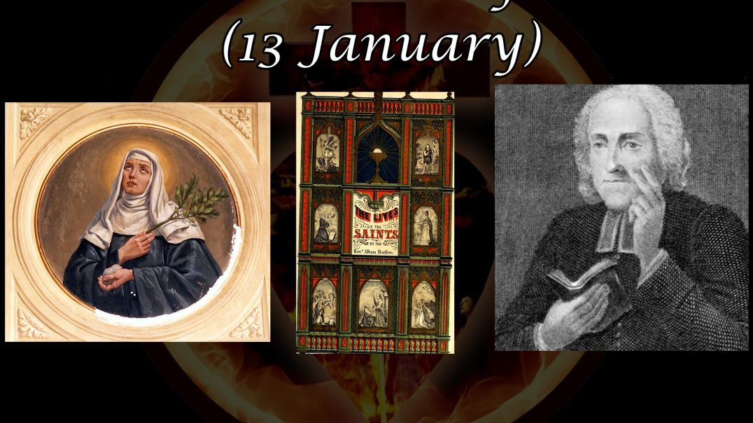 ⁣Saint Veronica of Milan (13 January): Butler's Lives of the Saints
