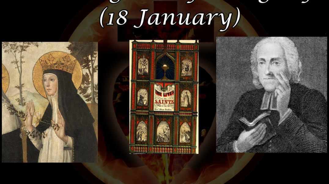 ⁣St. Margaret of Hungary (18 January): Butler's Lives of the Saints