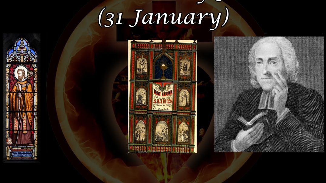 ⁣Saint Aedan of Ferns (31 January): Butler's Lives of the Saints